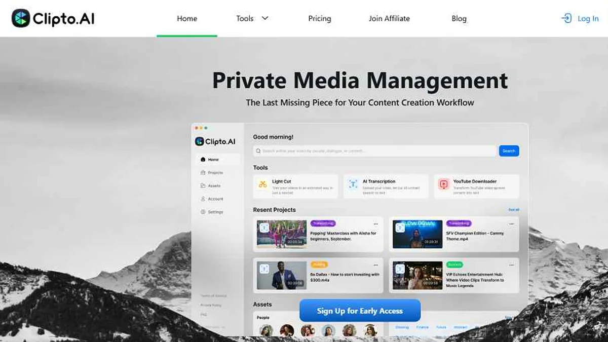 Clipto Raih Valuasi US$250 Juta, AI Pencari Video Tembus ARR US style=